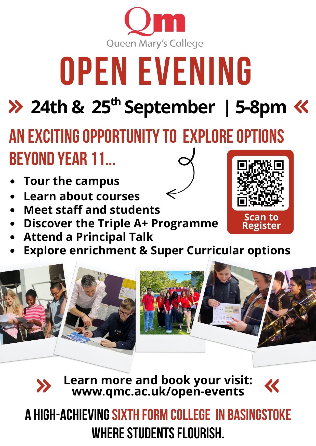 QMC Open Evening